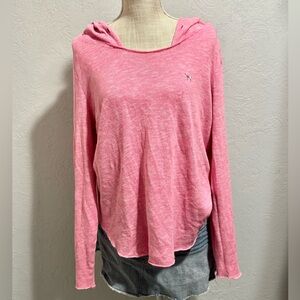 Victoria’s Secret Pink Light Pink Hoodie Women’s Size Large